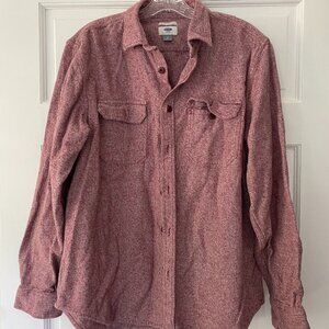 Maroon Old Navy long sleeve button down